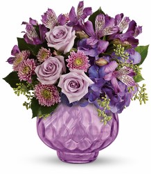 Teleflora's Lush and Lavender Premier Flowers from Cottage Florist, Lakeland Fl 33813